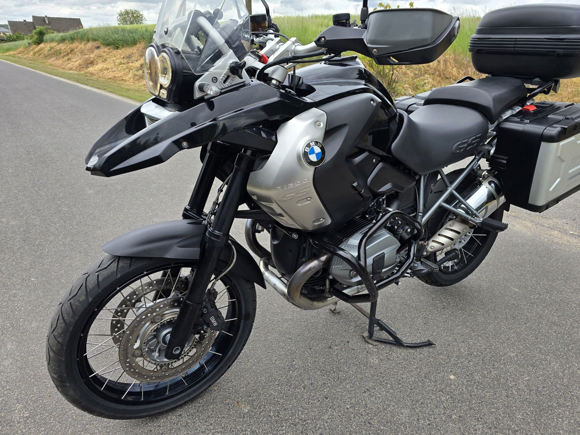 Bmw gs 1200 Triple Black Import Niemcy. Nowe opony ! Serwis ASO