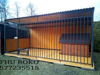 Kojec dla psa 4x2,kojce dla psów klatka dla zwierząt boks zagroda
