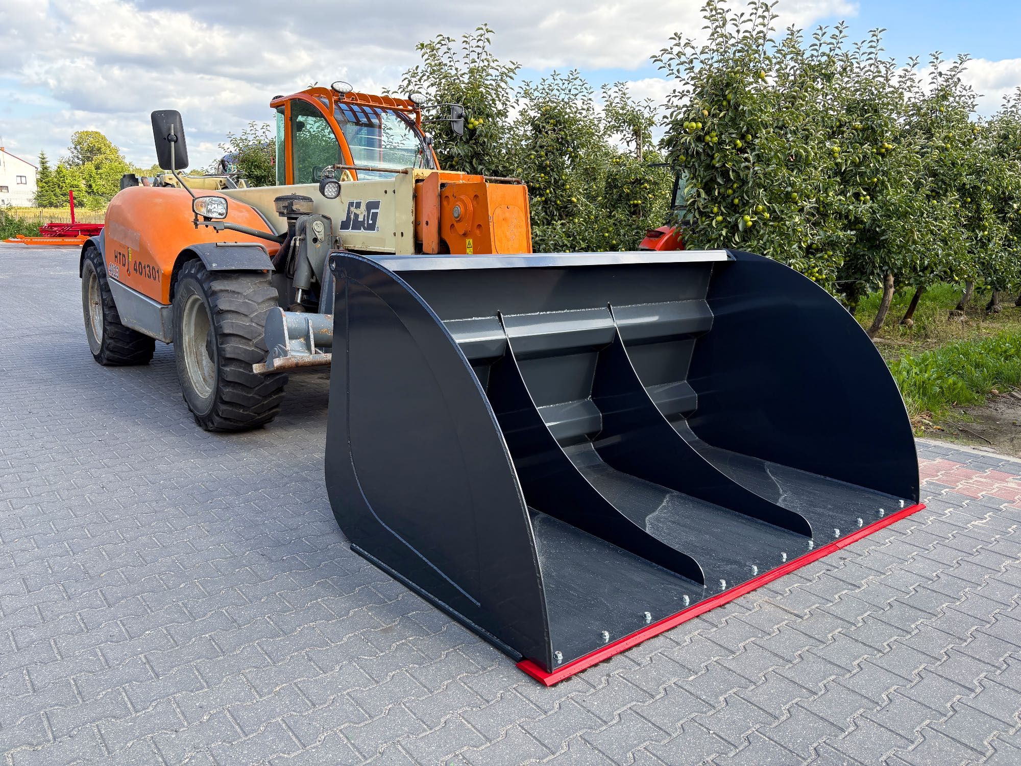 Łyżka objętościowa 250 cm / 3.2 m3 / Hardox / Mamnitou, JCB i inne