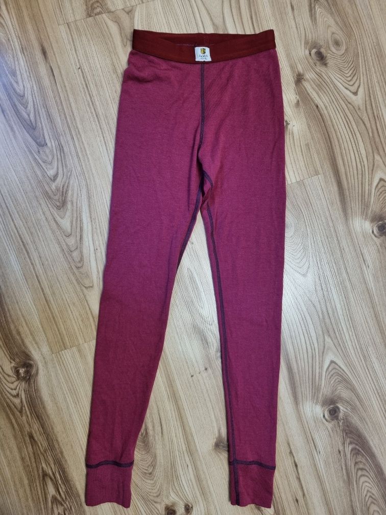 Odzież termiczna legginsy Janus 11-12lat 152cm wełna