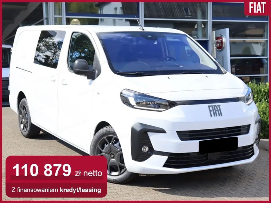 Fiat Scudo Maxi L2H1 Zabudowa Brygadowa 2.0 144KM  Reflektory LED !! Podgrzewane Fotele i Kierownica !! Kamera Cofania !!