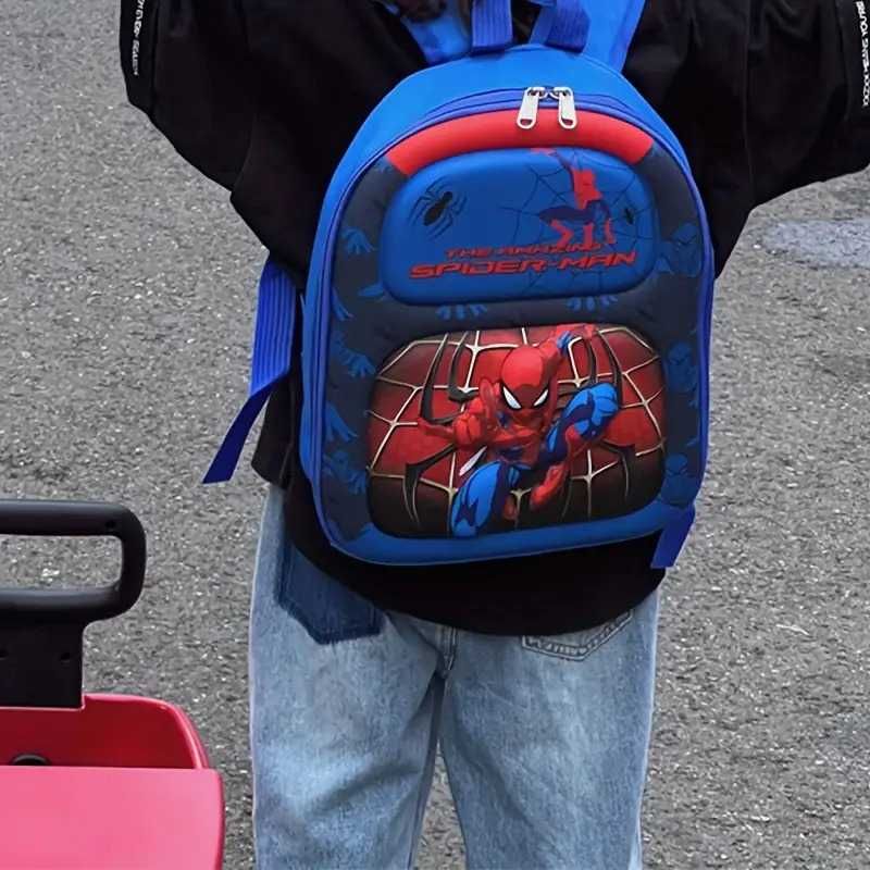 Plecak Spider Men - Zestaw z Piórnikiem + Super brelok