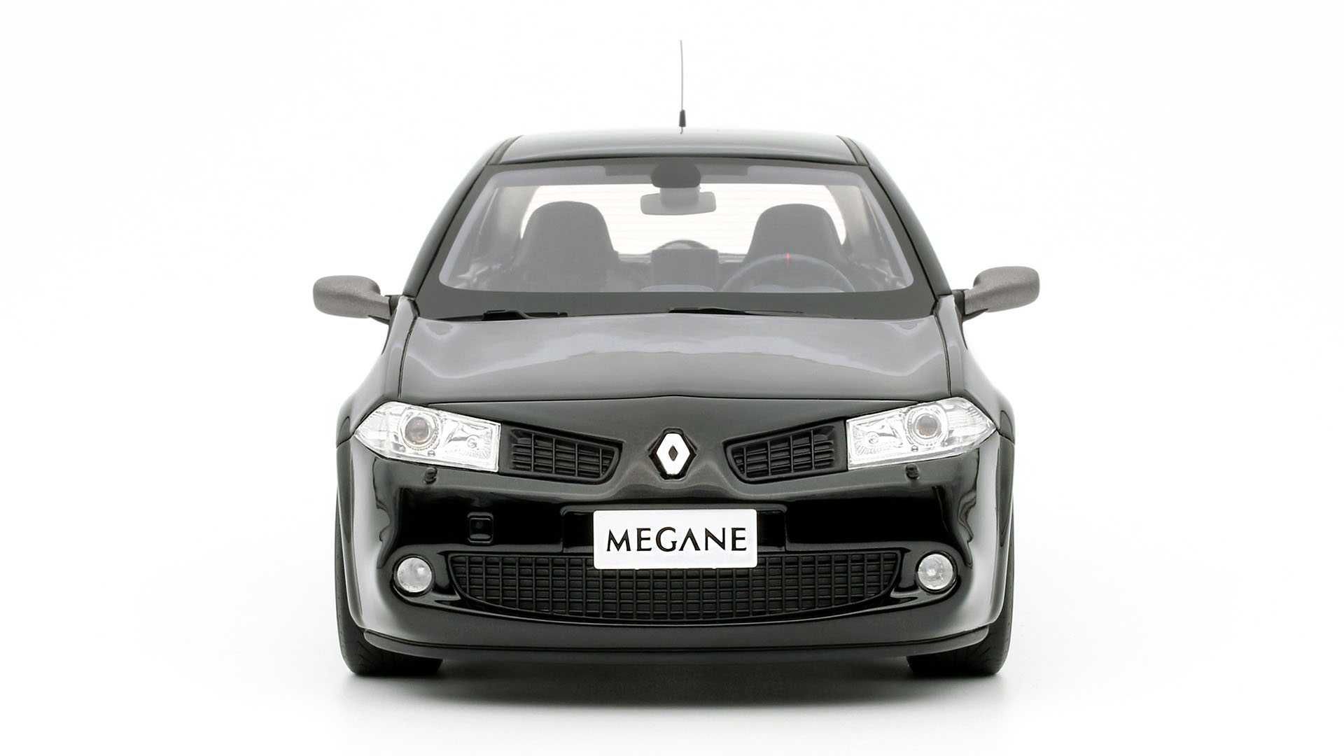 Model 1:18 Otto Renault Megane 2 RS phase 2 2005 black (OT1054)