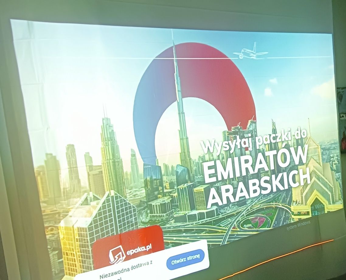 SHARP Projektor  do FILMU gier do prezentacji do ogrodu domu na działk