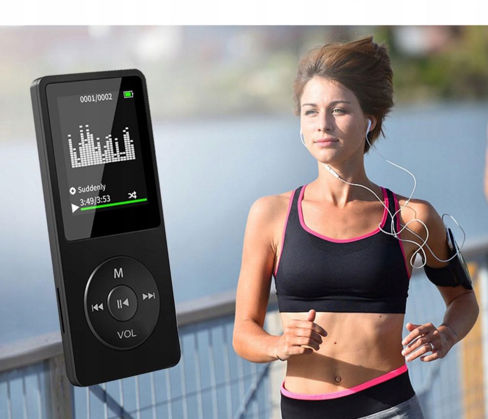 Odtwarzacz MP3 MP4 Bluetooth 32GB Radio FM HIFI Przenośny Menu