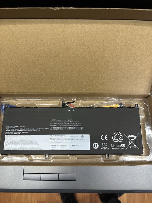 Аккумулятор Lenovo L19D4PD1 L19C4PD1 L19M4PD1 Yoga C640 13 C640-13IML