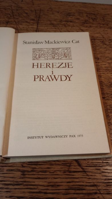 Herezji i prawdy. Stanisław Mackiewicz Cat