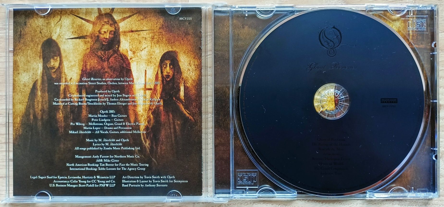 Opeth - Ghost Reveries CD Japan