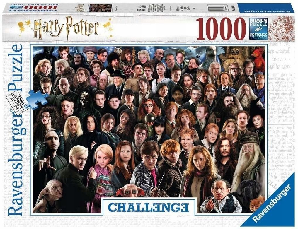 Puzzle 1000 Challenge. Harry Potter, Ravensburger