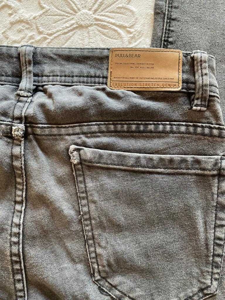 Calças ganga Pull & Bear, menino tamanho EUR36