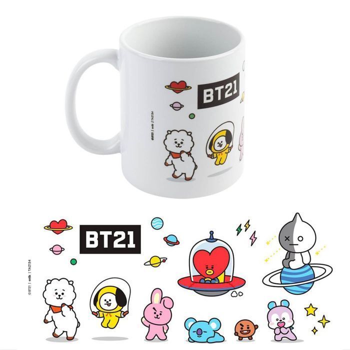 bt21 - kubek ceramiczny 350 ml universtar
