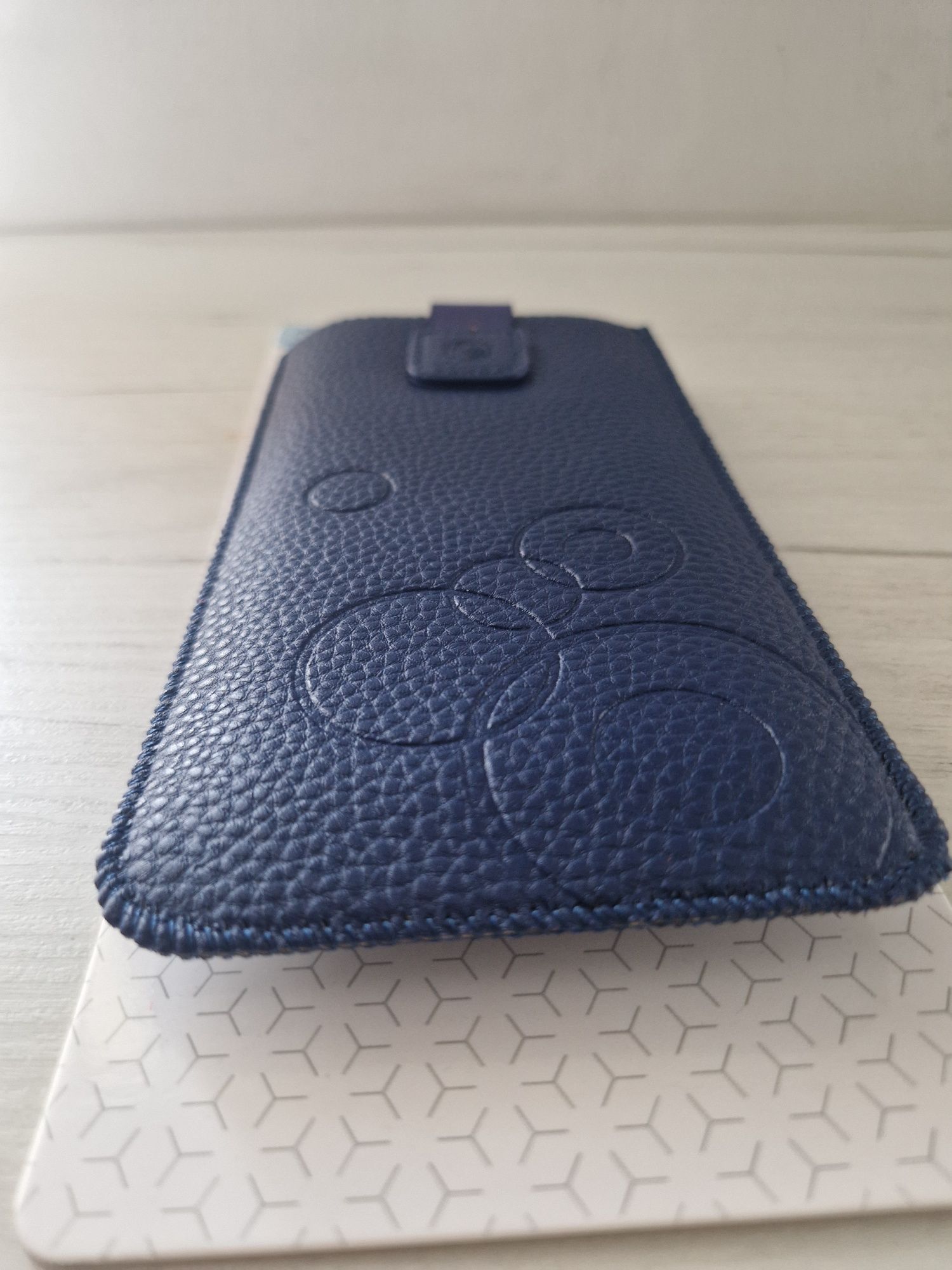 Kieszonka WONDER Deko (ROZMIAR XL) do Samsung S24 / S24 Plus Granatowy