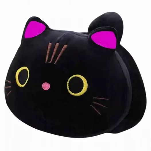 Maskotka przytulanka kot czarny 18cm. Leantoys