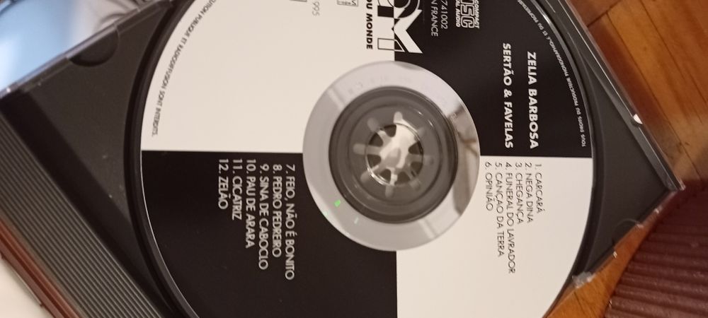 Cd de Zélia Barbosa - Sertão  e Favelas