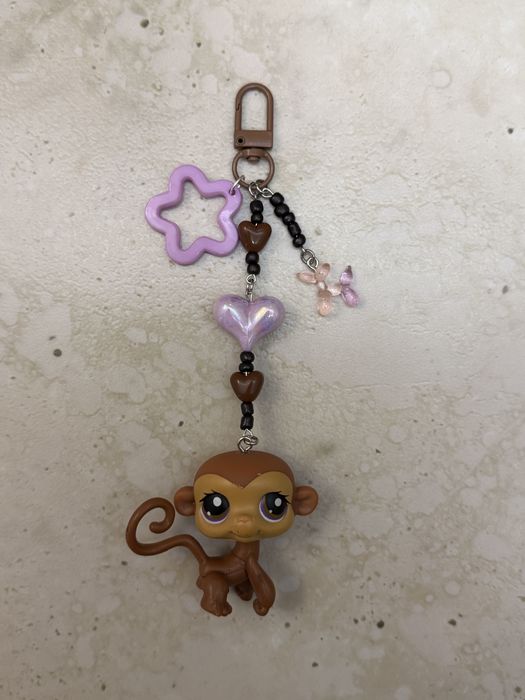 Brelok breloczek lps littlest pet shop małpa małpka