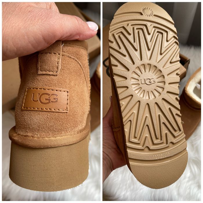 Угги Ugg Ultra Mini Platformi 3,5cм повністю натуральні