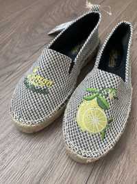 Nowe buty espadryle cytryny Funky Buddha