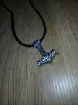 Rzemyk Młot Thora - Mjolnir, Thors Hammer, Viking, naszyjnik nordycki