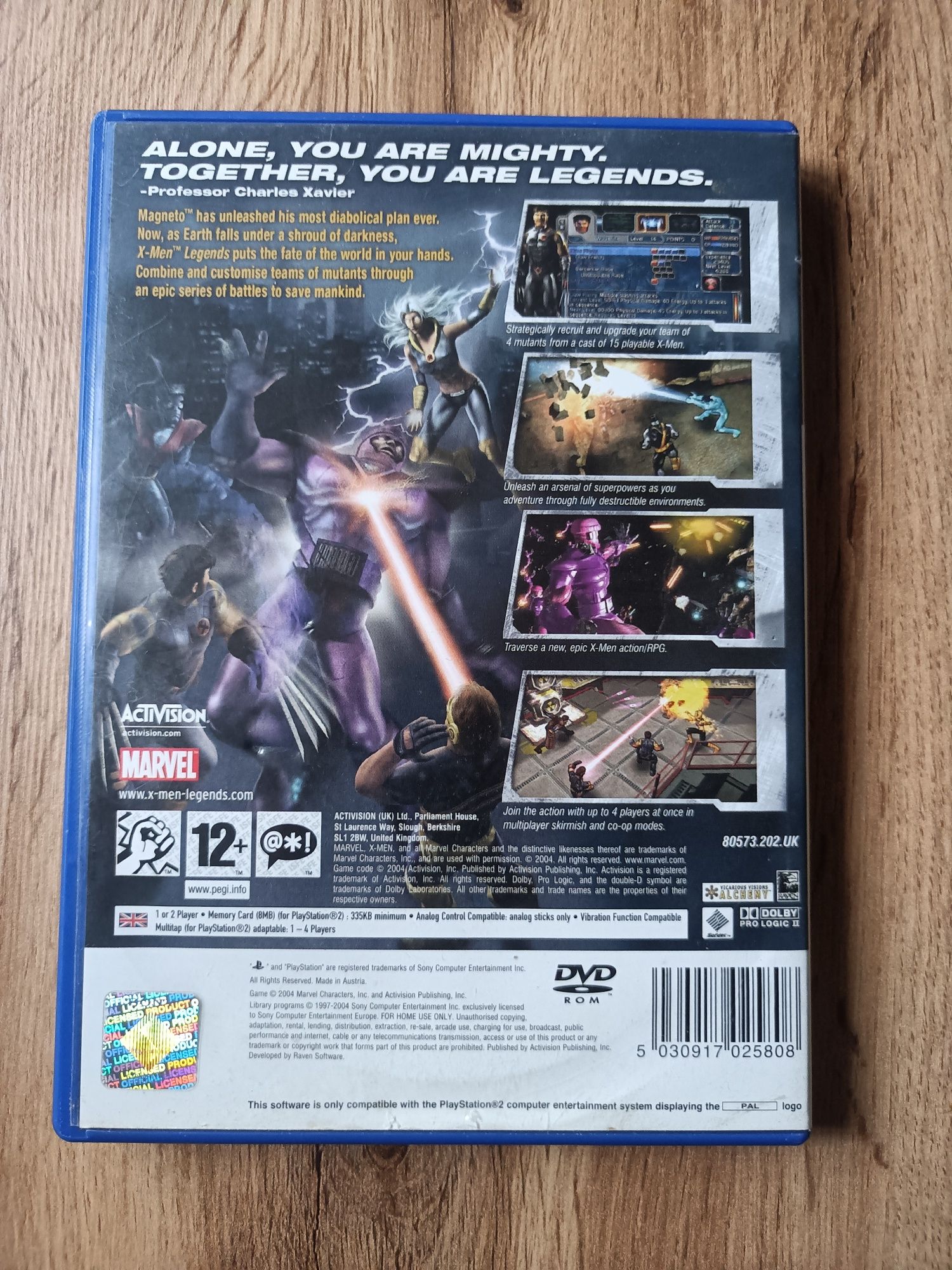 X-Men Legends PS2