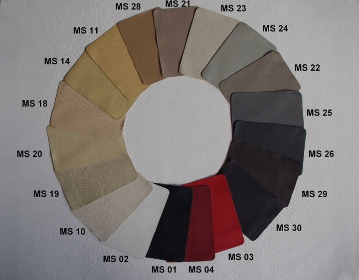 Nowoczesny Zestaw Wypoczynkowy Skóra Meble Wanat