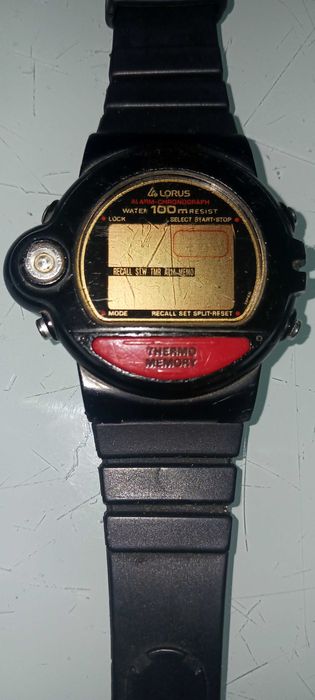 Relogio vintage lorus by seiko w700-4a10