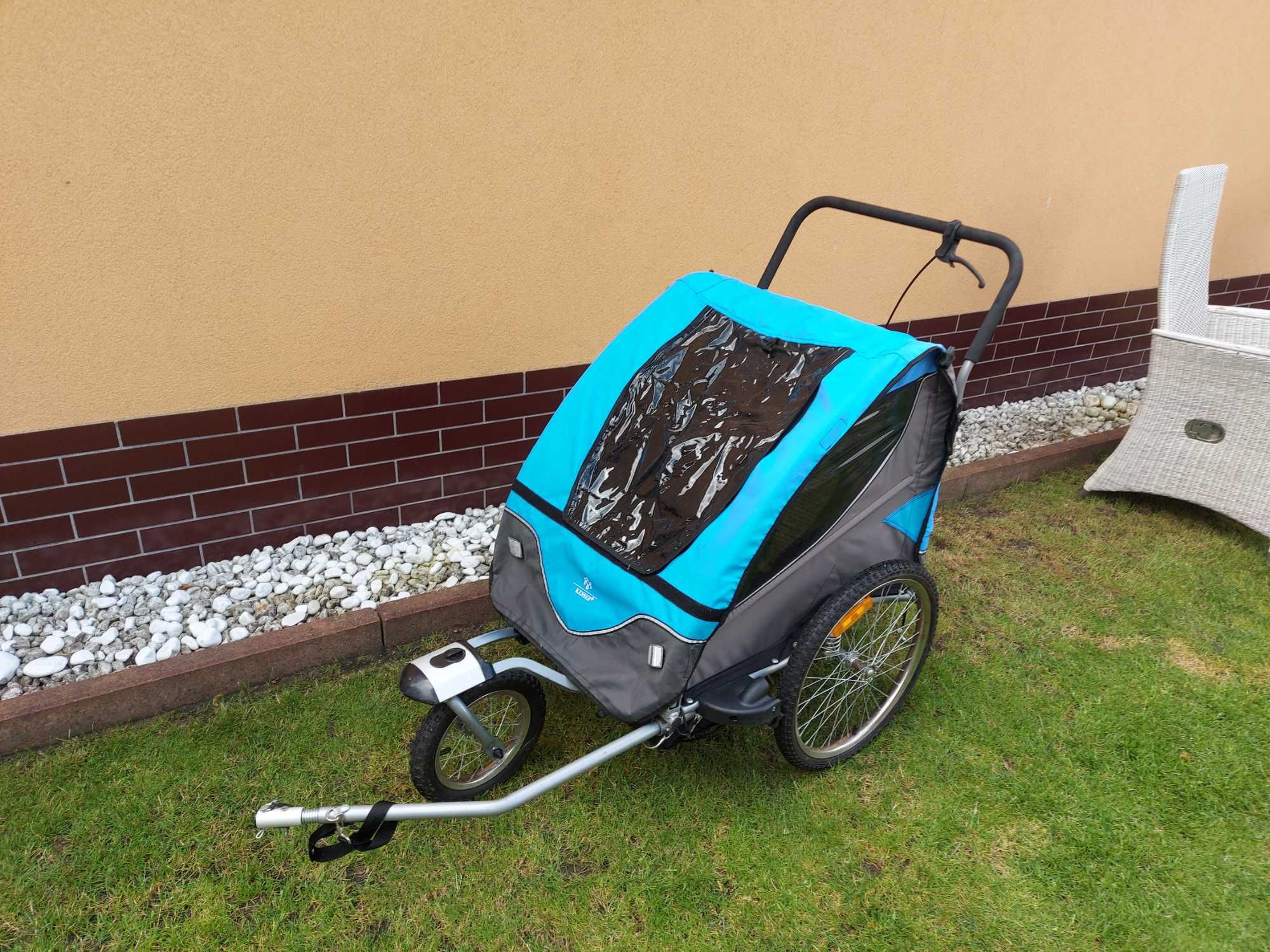 przyczepka rowerowa dla dzieci Kesser