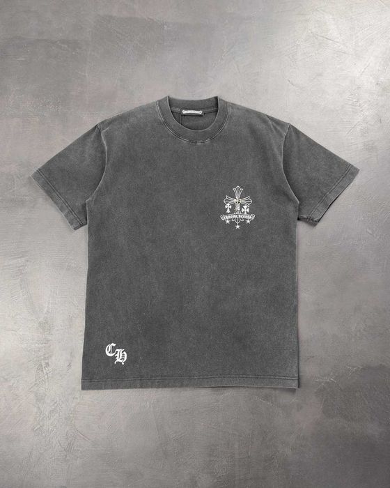 Футболка Chrome Hearts T-Shirt Washed Black CH105-WBK