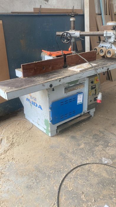 Tupia mida ti-5v veio inclinável paralelas longas maquinas de carpinta