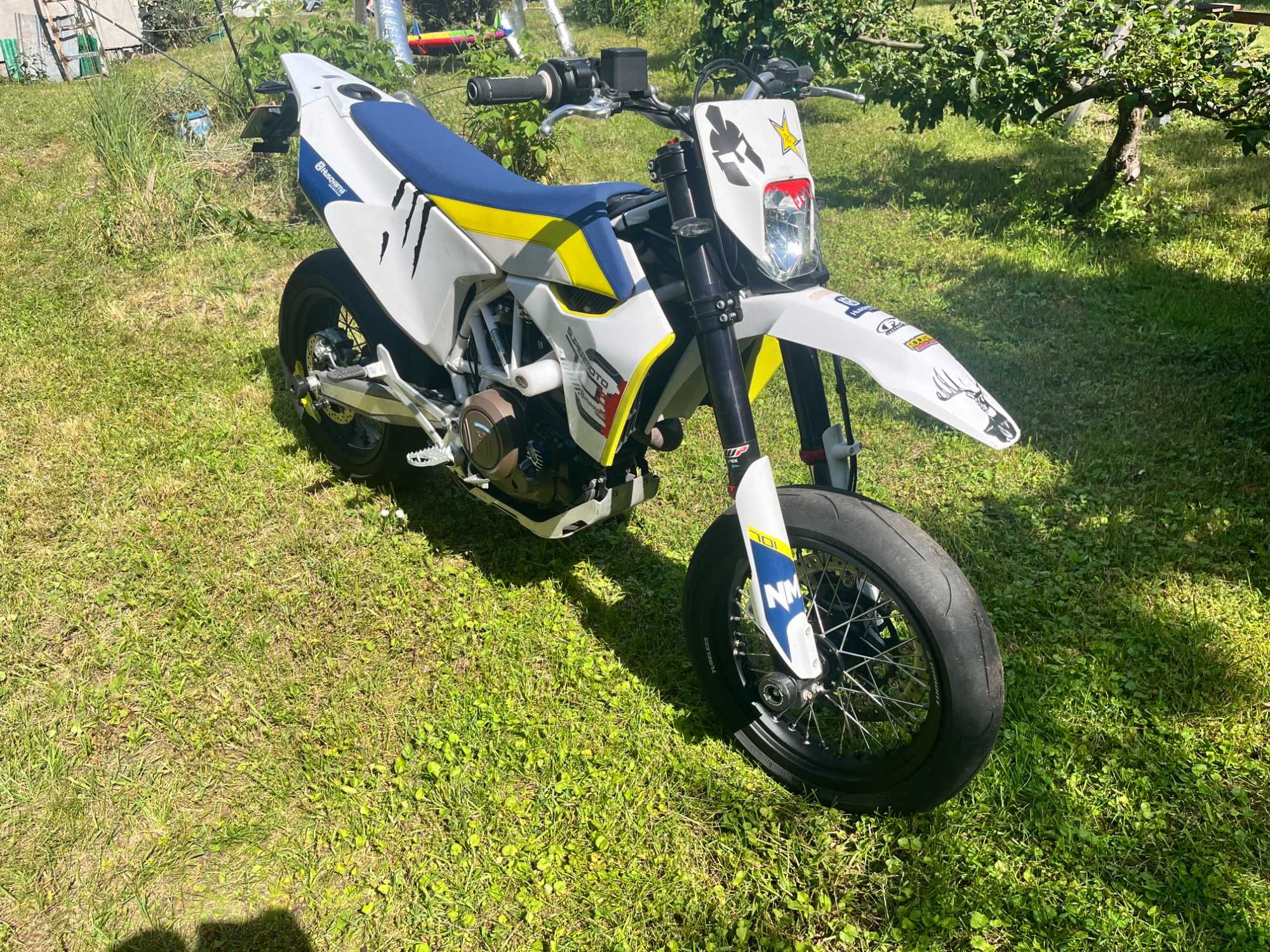 Husqvarna 701 SM supermoto 2018, pefect stan, po serwisie, KTM SMC 690
