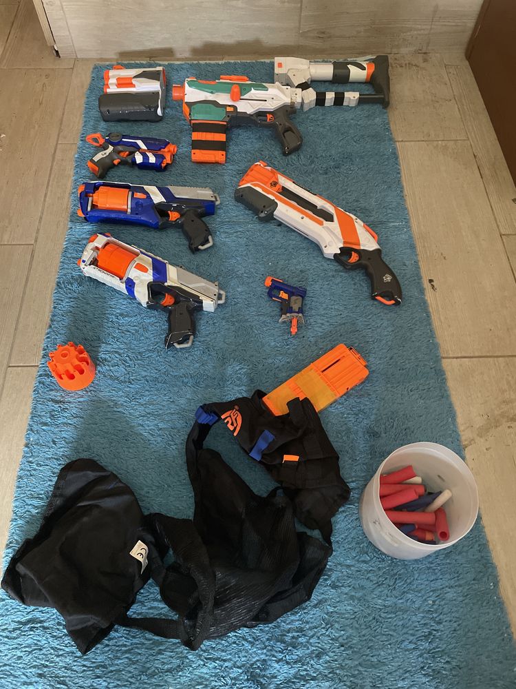 Conjunto de NerF para crianças