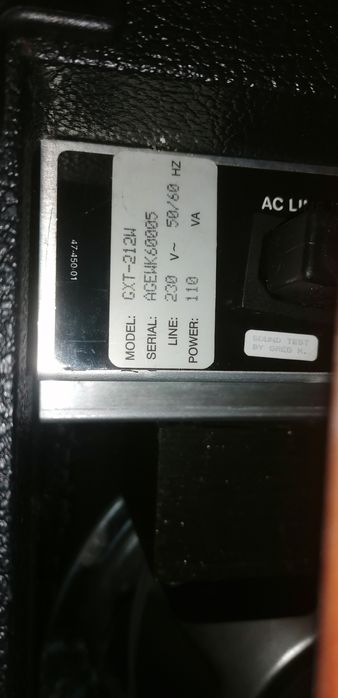 Amplificador Crate GXT 100