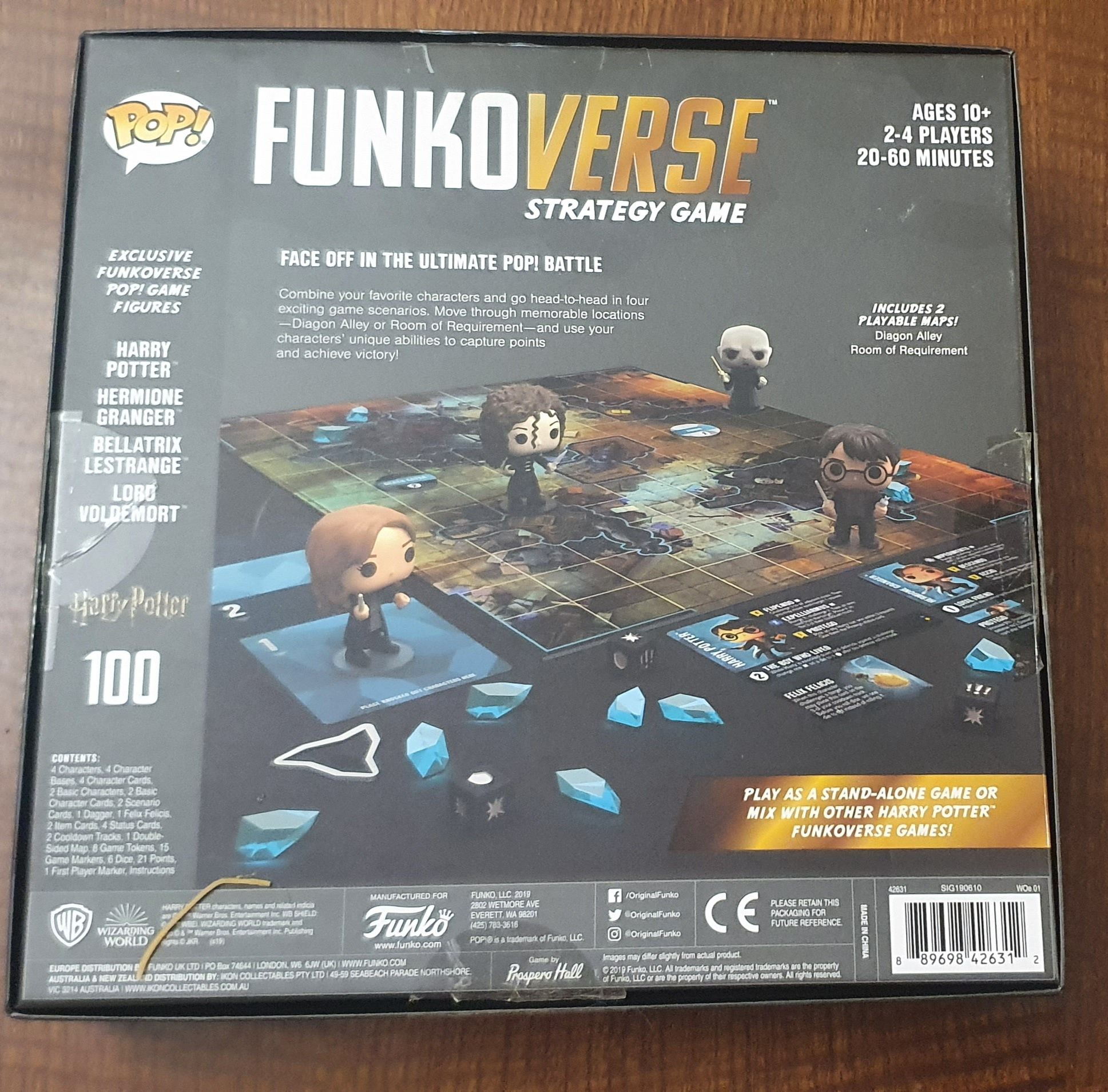 Harry Potter Funko Verse Strategy Game
