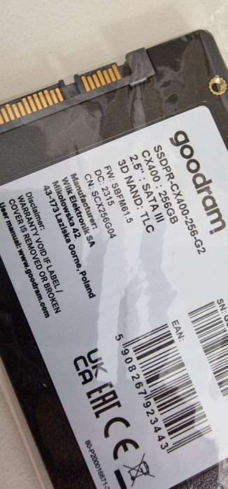 Ssd Goodram sata 364550223067522122