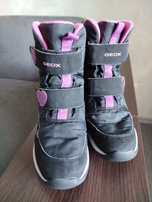 Зимові термо сапоги чоботи GEOX 35р. 22 см устілка