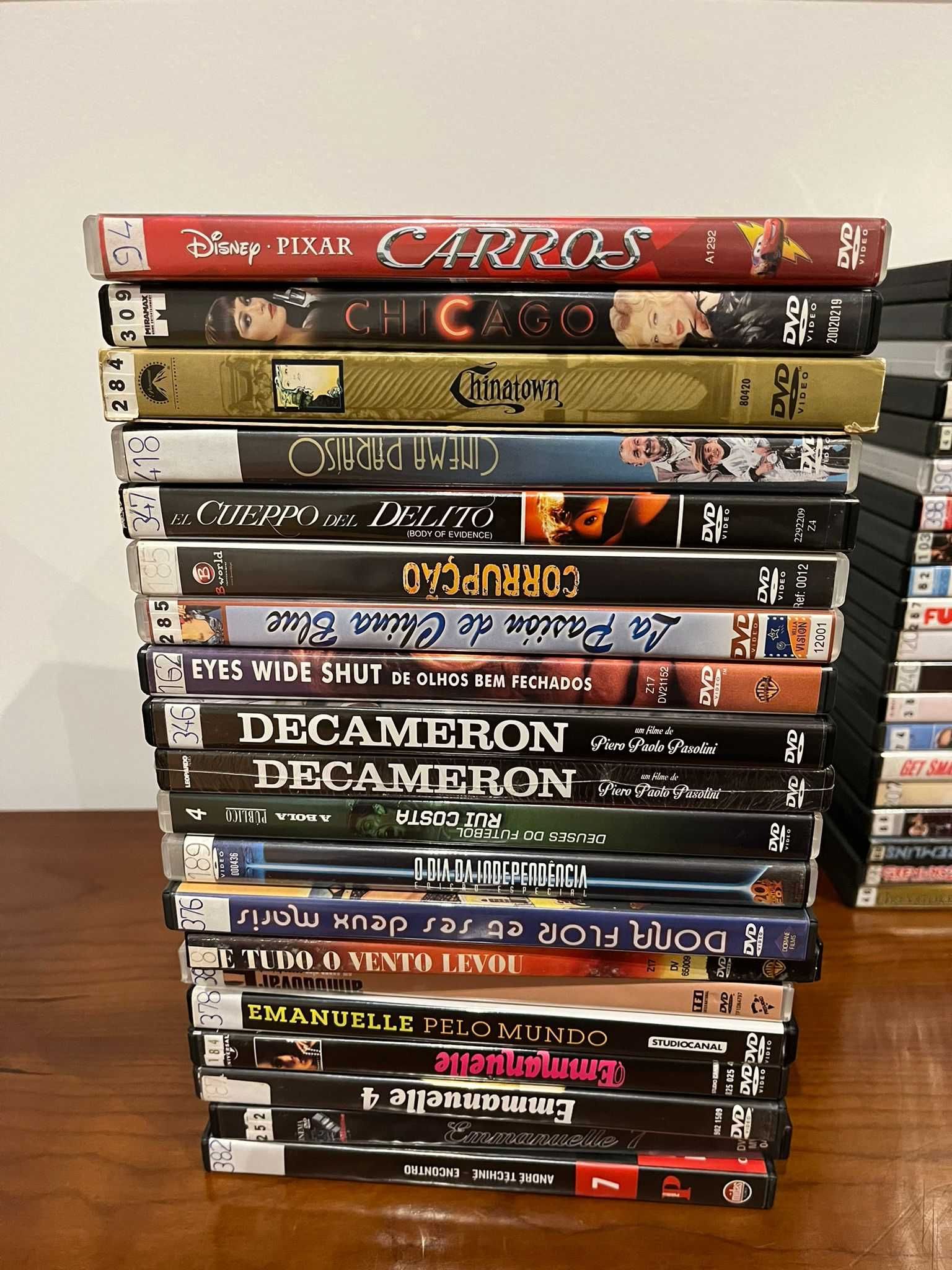 Coleção 122 DVDs - Filmes