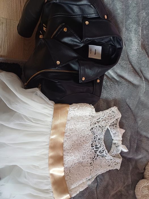 Paka ubranek dziewczęcych 128-134