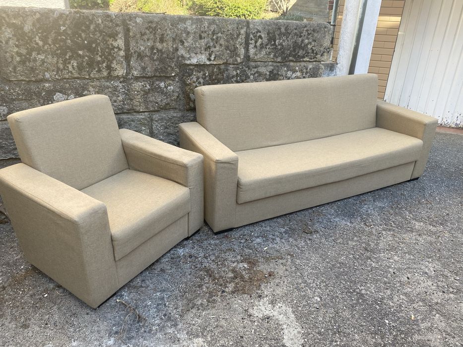 Sofa cama + sofa individual