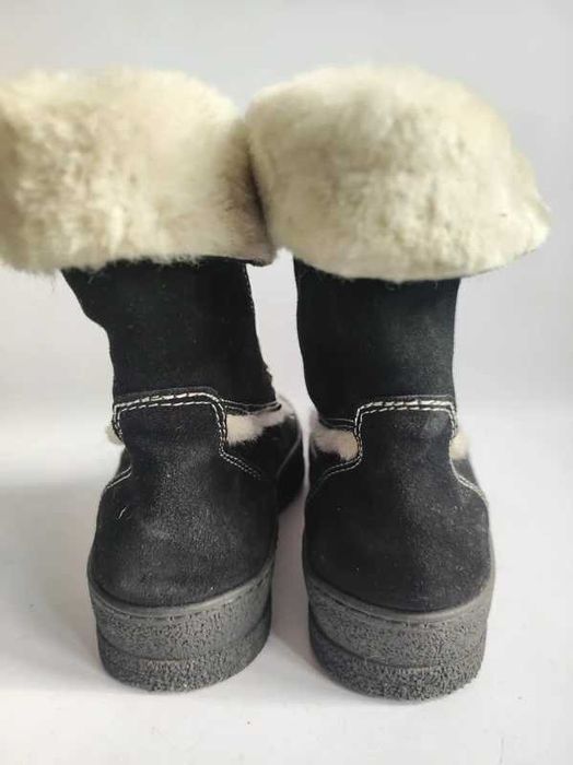 - Ammann - Markowe śniegowce, botki r. 39 Skóra