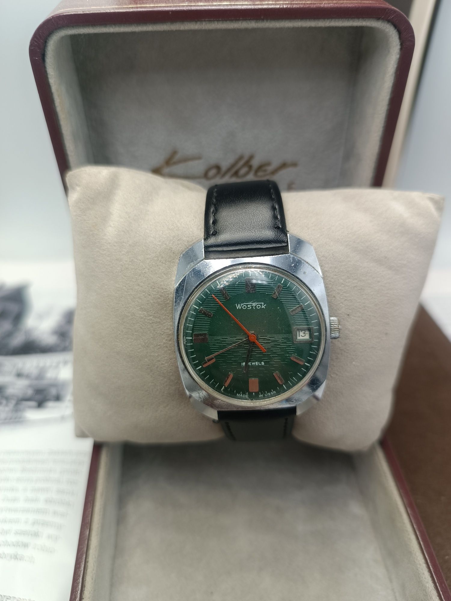 Zegarek wostok mechaniczny