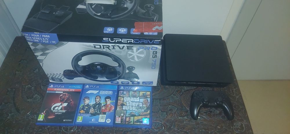 PS4 Slim 1tb com extras