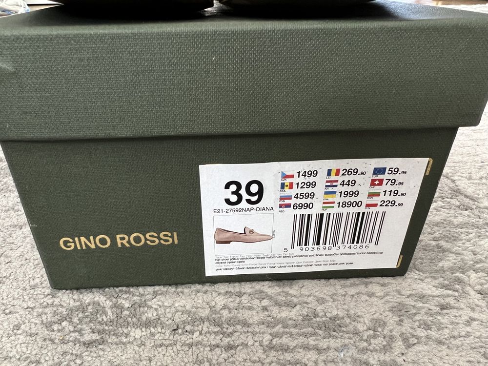 Mokasyny Gino Rossi 39