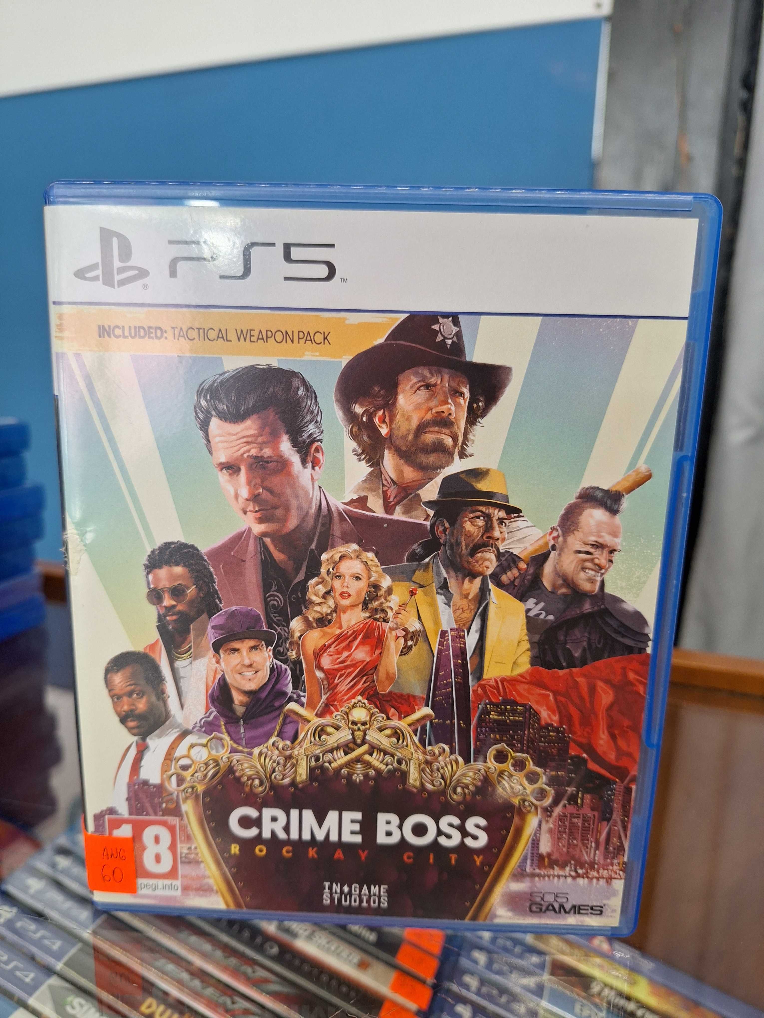 Crime Boss Rockay City PS5, BDB, CentrumGrania