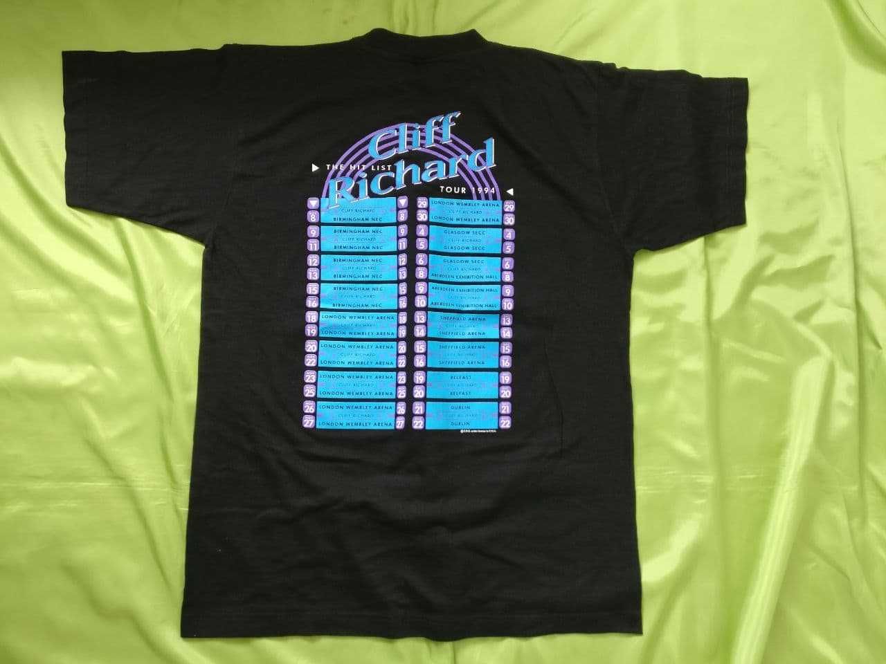 Cliff Richard рок мерч футболка атрибутика неформат