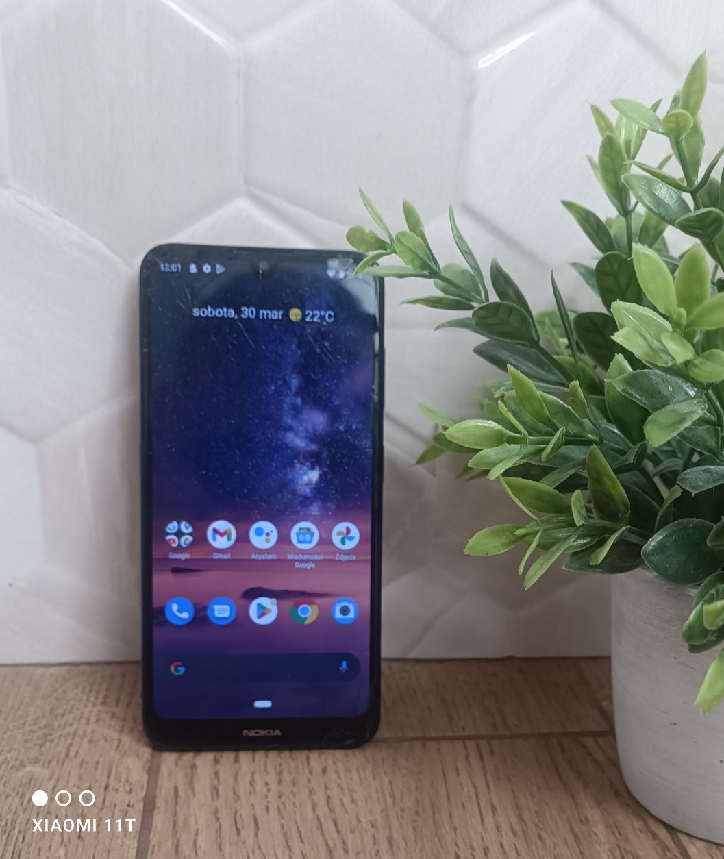 Nokia 3.2 DUAL SIM, android 11, face id, 3/32 gb