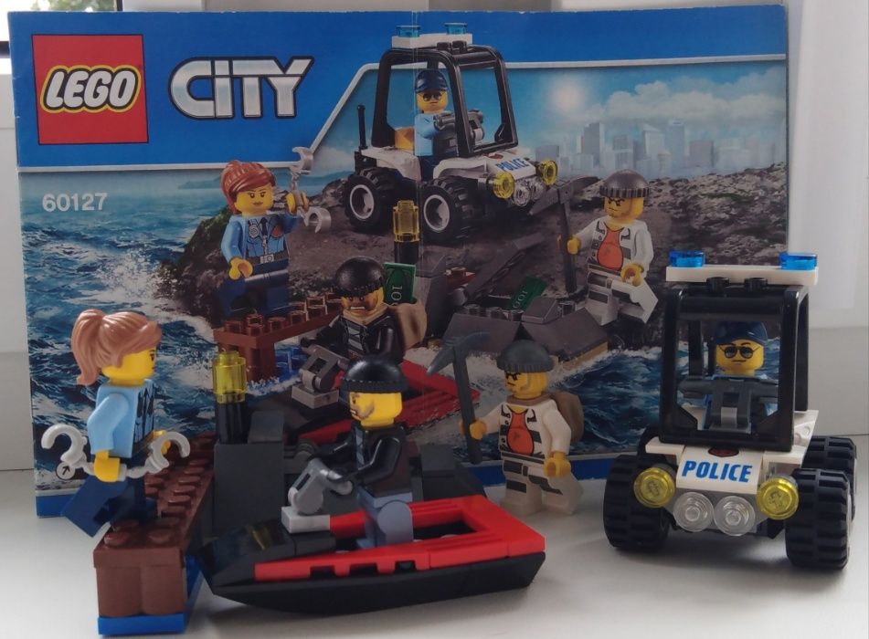 Lego City zestaw 60127 - Więzienna wyspa zestaw startowy