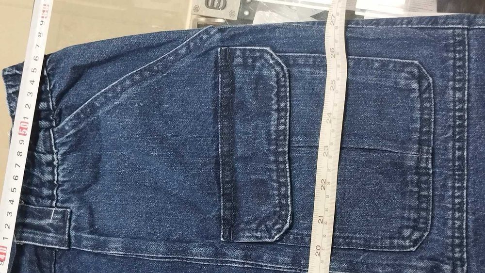 шорти чоловічі джинсові карго великого розміру 3XL