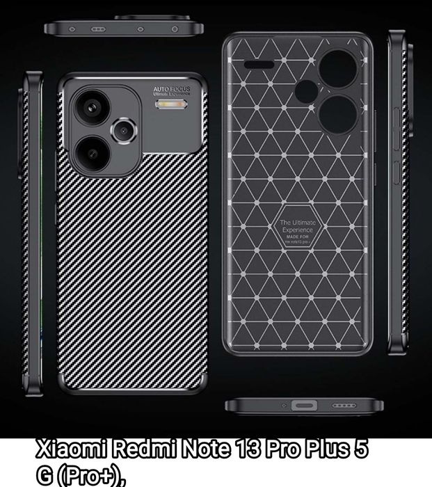 Capa T/ Carbono Xiaomi Redmi Note 13 5G / Redmi Note 13 Pro Plus (Pro+