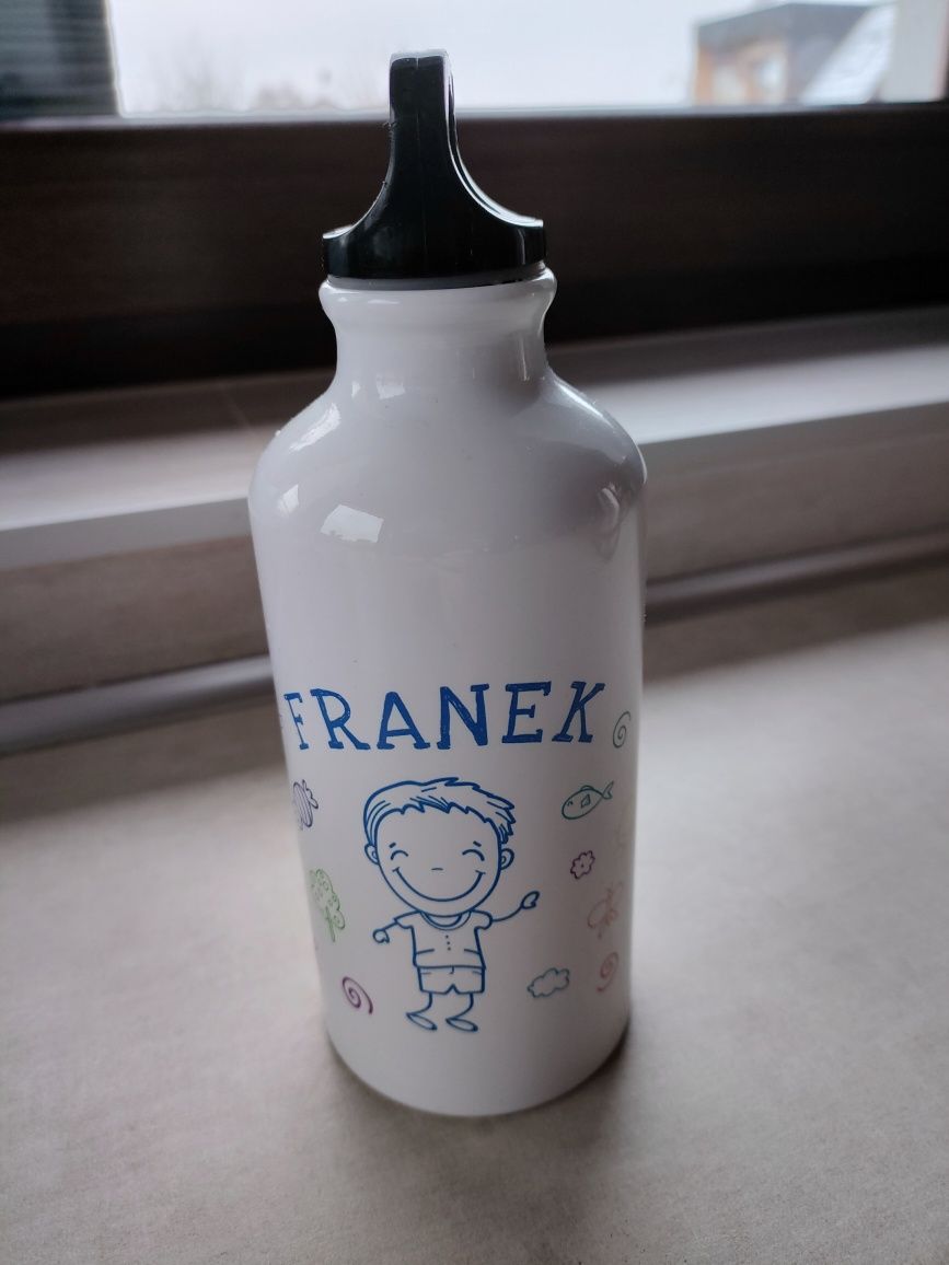 Bidon personalizowany z imieniem "Franek"