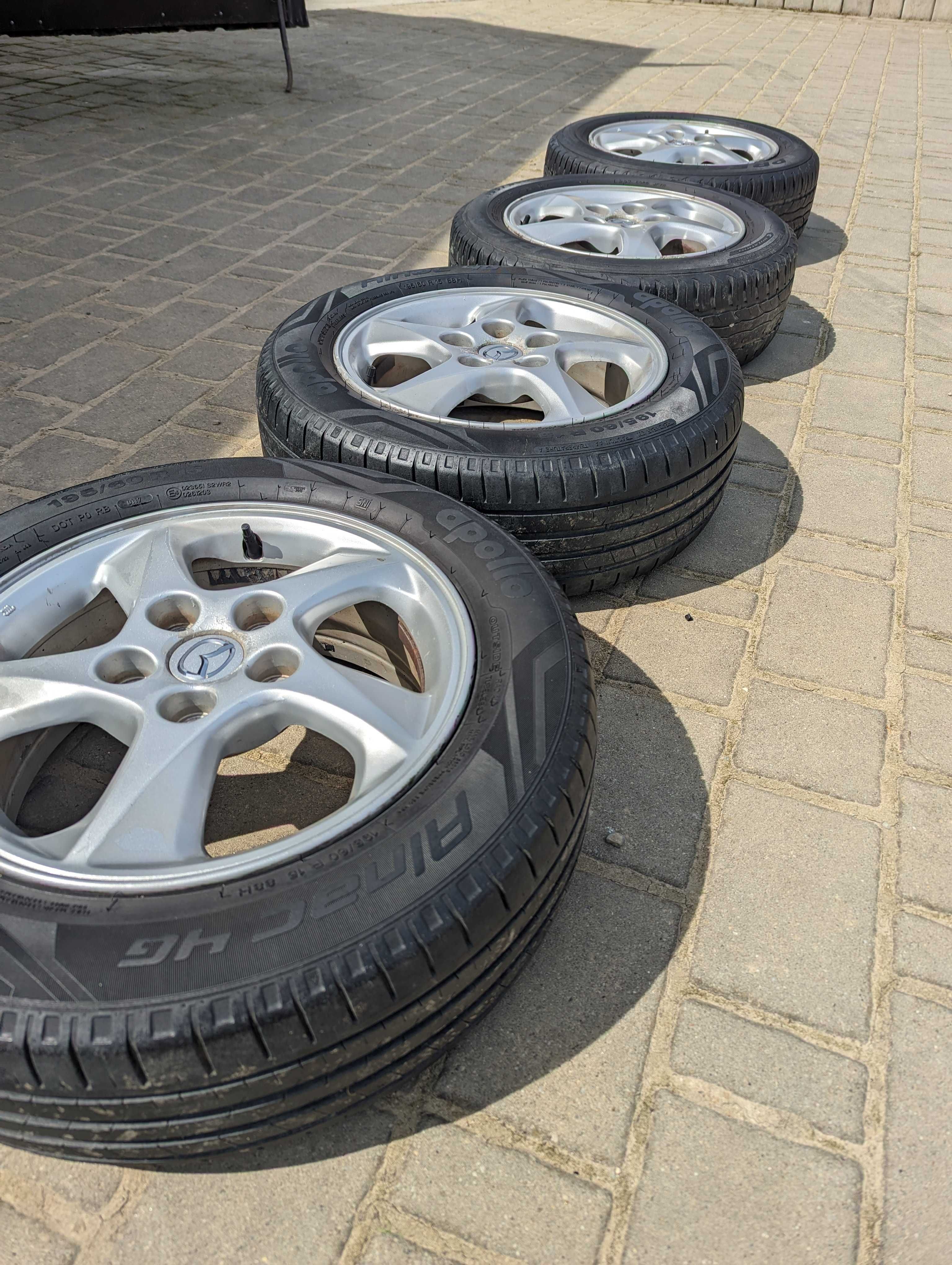 Alufelgi z oponami 195/60R15