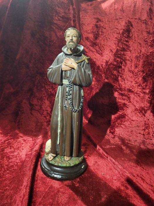Dewocjonalia Święty Franciszek z Asyżu Stara figurka
